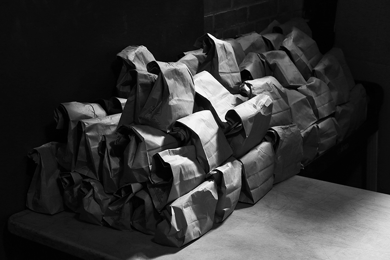 St Luke's Soup Kitchen : Feeding the Needy : Homeless : Street Life : New York : Personal Photo Projects :  Richard Moore Photography : Photographer : 